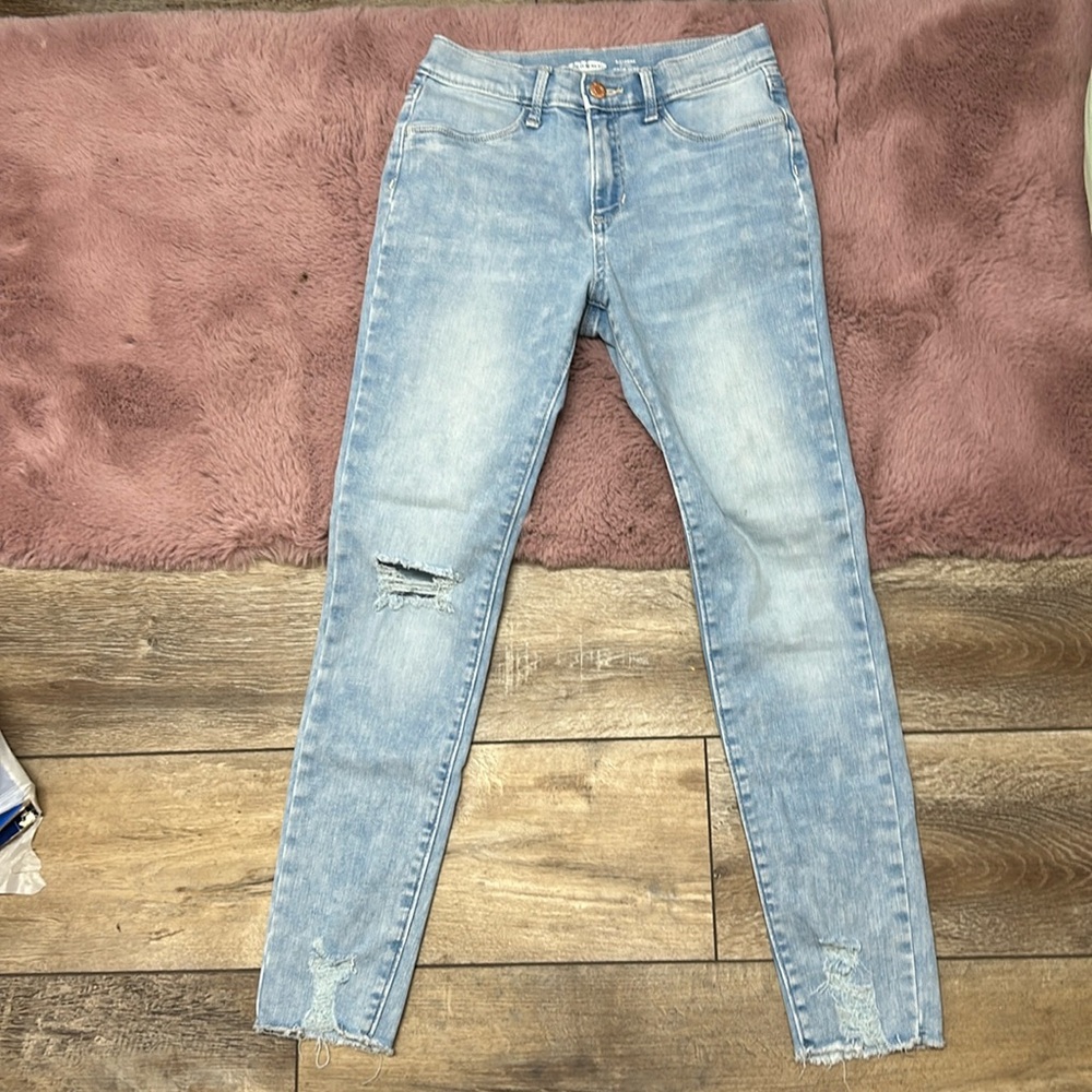 Skinny ballerina jeggings for juniors